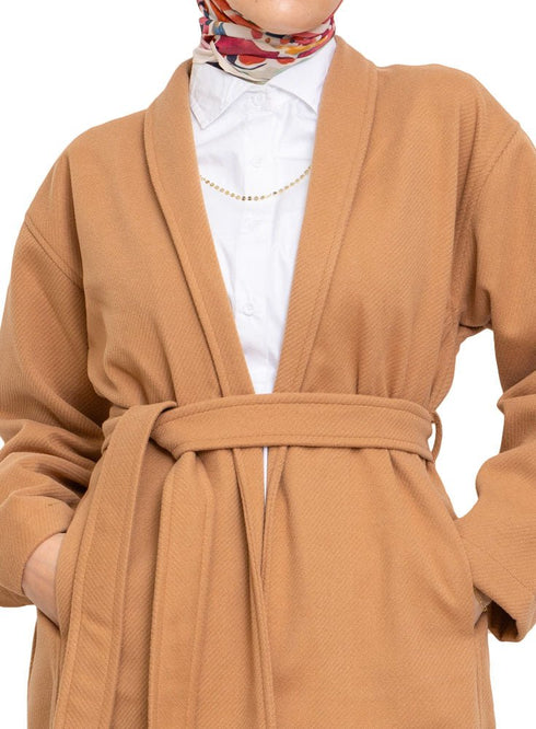 Biscuit RD - Ribbed L - Feather Jacket - Khotwh